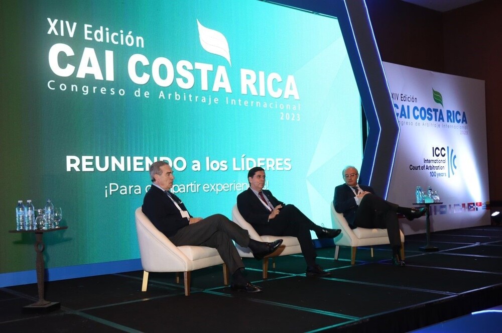 josé María Alonso interviene en el Congreso de Arbitraje Internacional de Costa Rica