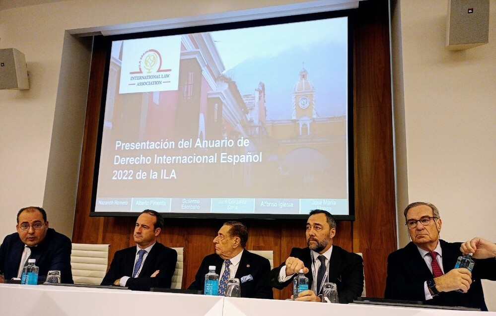 2. El presidente de CIAM participa en la presentación del “Anuario de Derecho Internacional en Español”